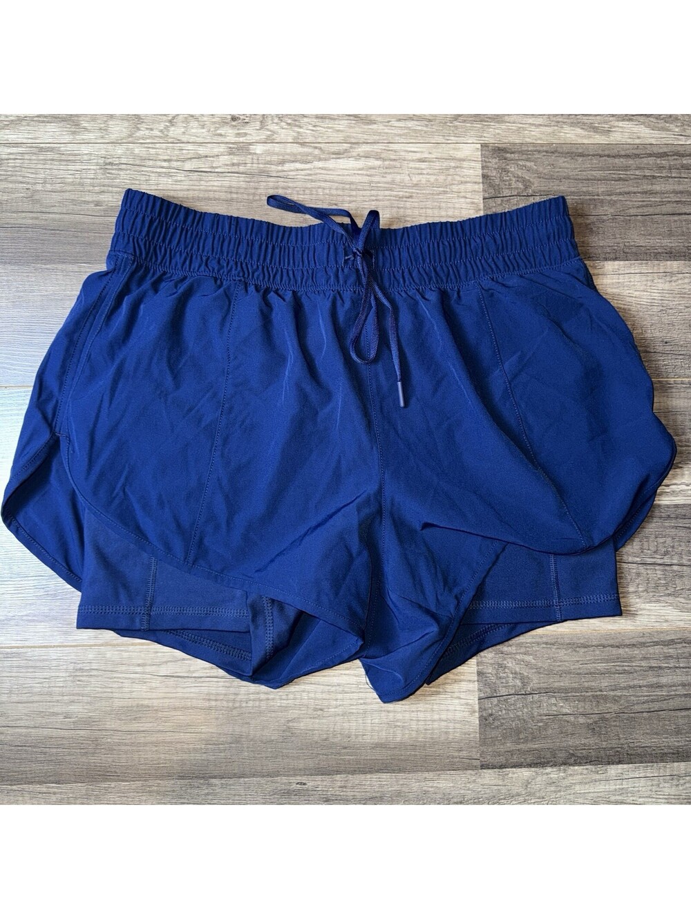 90 Degree By Reflex Women's Running Shorts Navy Blue Size L